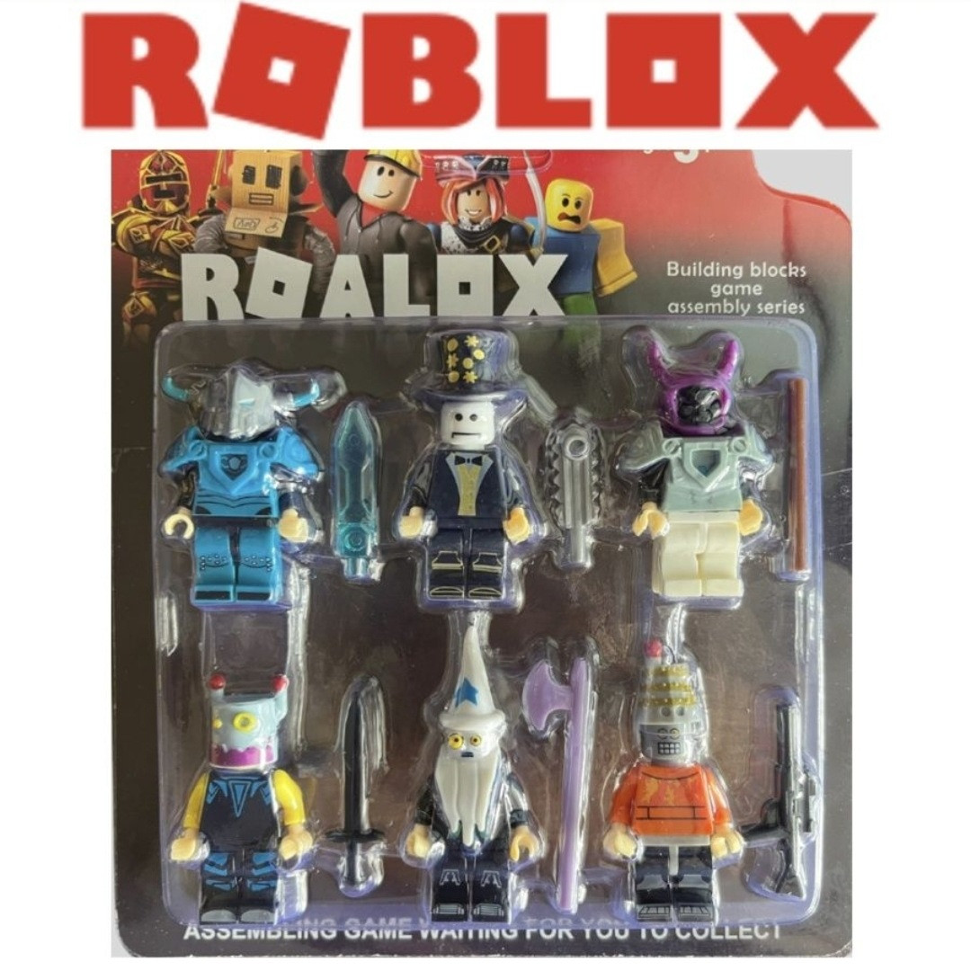 Набор фигурок "Roblox" (6 фигурок) - фото 1 - id-p107945415