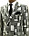 Мужской двубортный костюм «UM&H 938521260» серый, фото 2