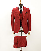 Мужской костюм тройка «UM&H 248594816» красный