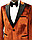 Мужской смокинг «UM&H 938101417» оранжевый, фото 2