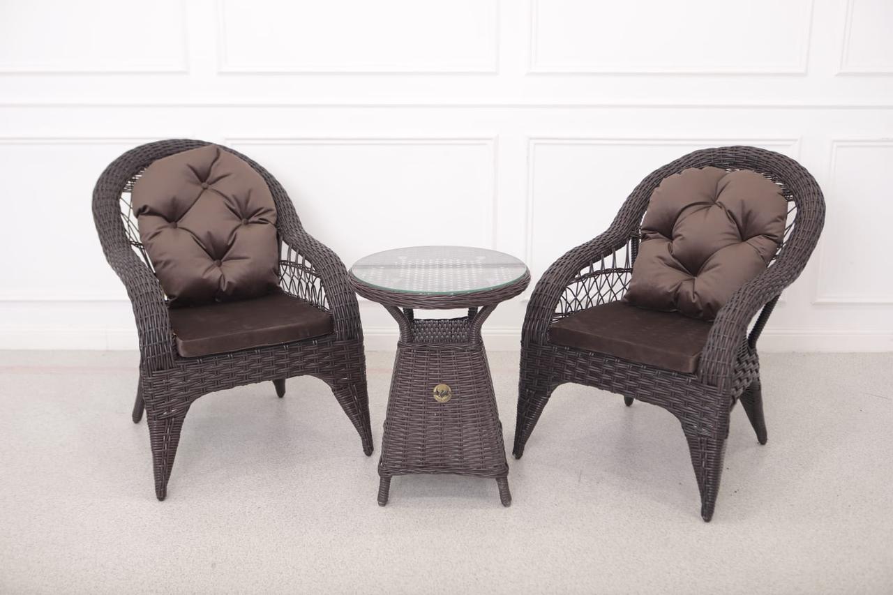 Ротанговая мебель Комплект IZABELLA orena 3 в 1 на 2 персон - фото 1 - id-p107947534