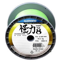 Шнур рыболовный SHIMANO KAIRIKI 8 MANTIS GREEN