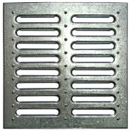 Решетка водоприемная РВ для дождеприемника 28*28 стальная штампованная