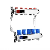 Распределительный коллектор для отопления Varmega 1" 5х3/4"ЕК, нержавейка