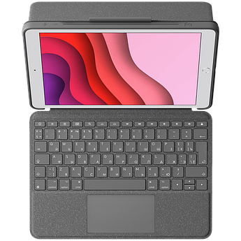 LOGITECH Combo Touch for iPad Pro 12.9-inch (5th gen) - GREY - RUS