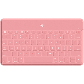 LOGITECH Keys-To-Go Bluetooth Portable Keyboard - BLUSH PINK - RUS