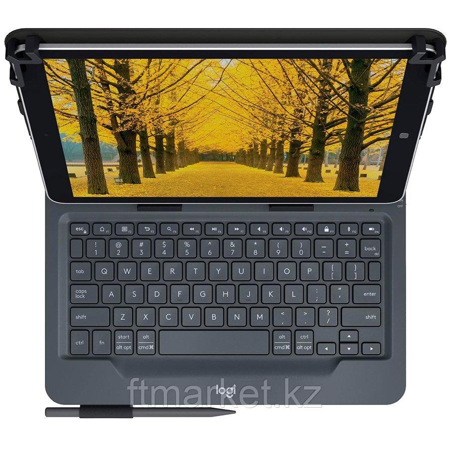 LOGITECH Universal Folio with keyboard for 9-10 inch tablets - RUS - фото 2 - id-p107934762