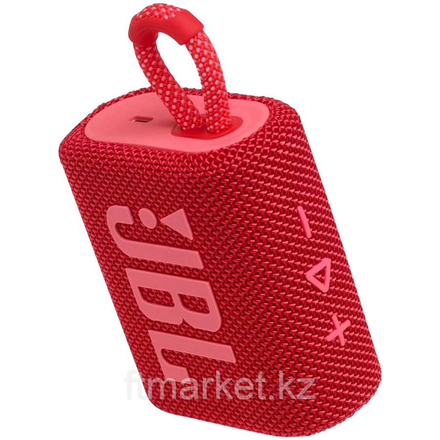 JBL Go 3 - Portable Bluetooth Speaker - Red, фото 1