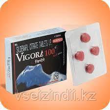 Vigora 100mg Вигора, для усиленной эрекции, 4 таб. Индия