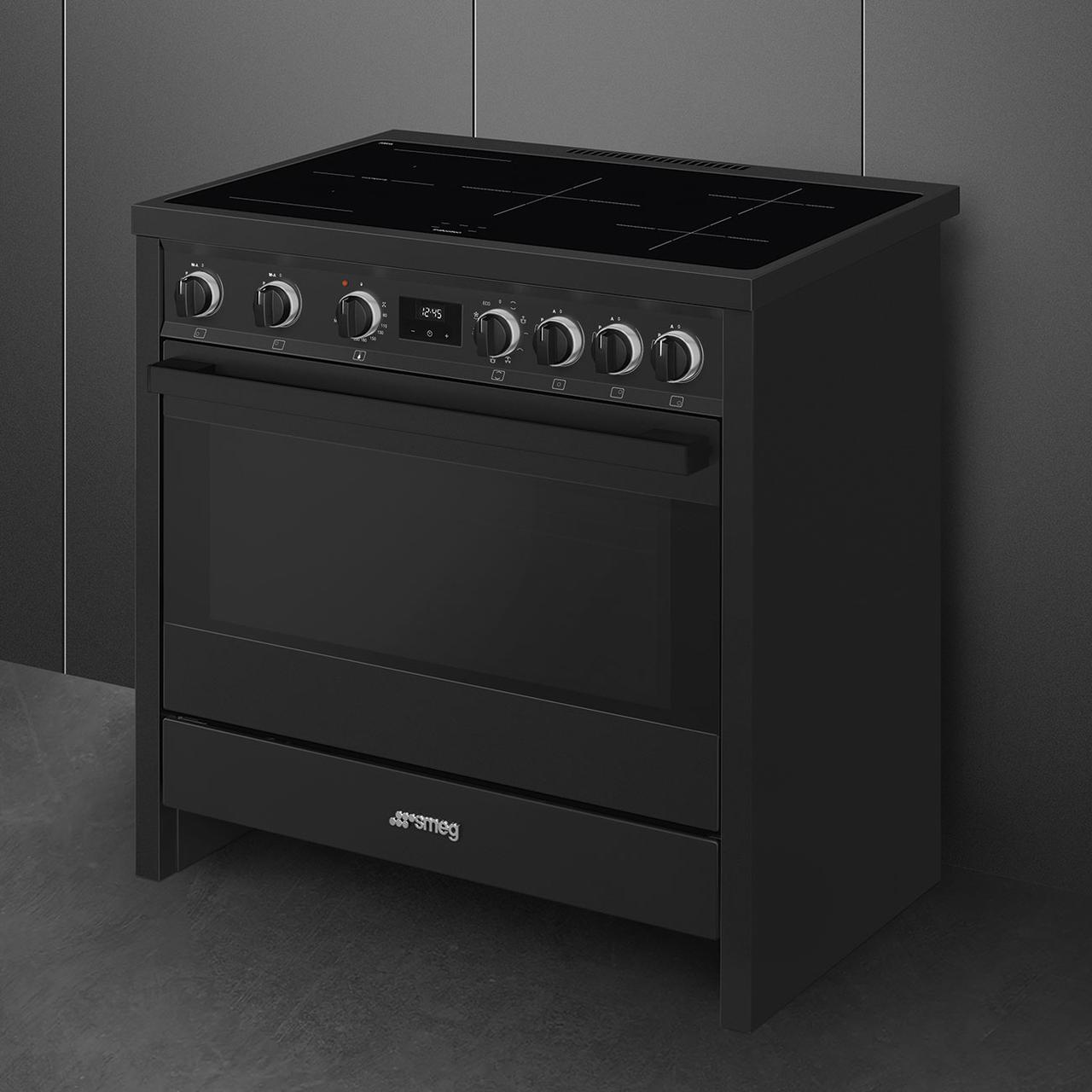 Варочный центр SMEG B95IMAN9 с индукционной варочной панелью 90x60 см Mista Aesthetic - фото 3 - id-p107949886