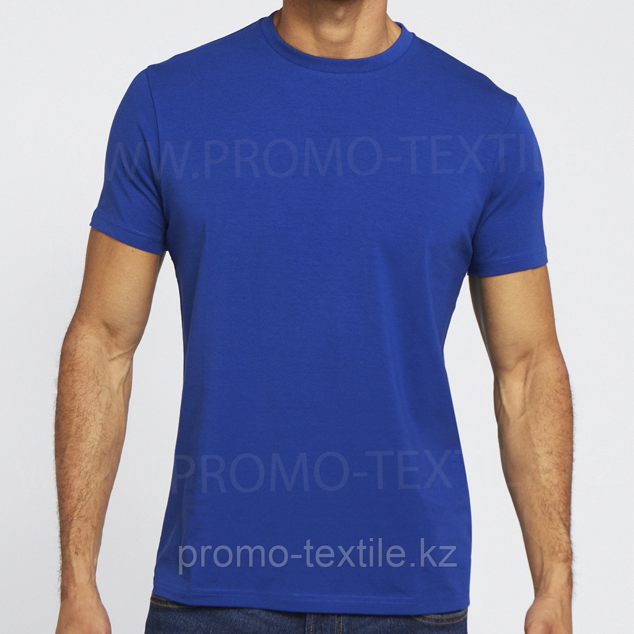 Пошив футболки Турция | Футболка синего цвета