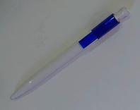Ручка шариковая эконом - класса Бело-Синяя