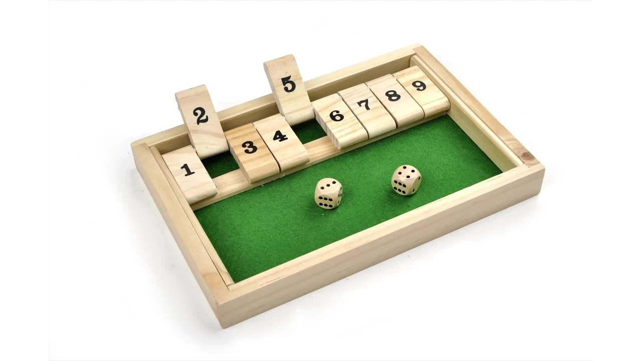 Настольная игра: Закрой коробку (Shut The Box) | Нескучные игры
