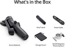 Электронный стабилизатор DJI Osmo Mobail 6+ кейс в комплекте серый, фото 2