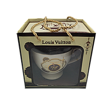 Кружка с ложкой Louis Vuitton