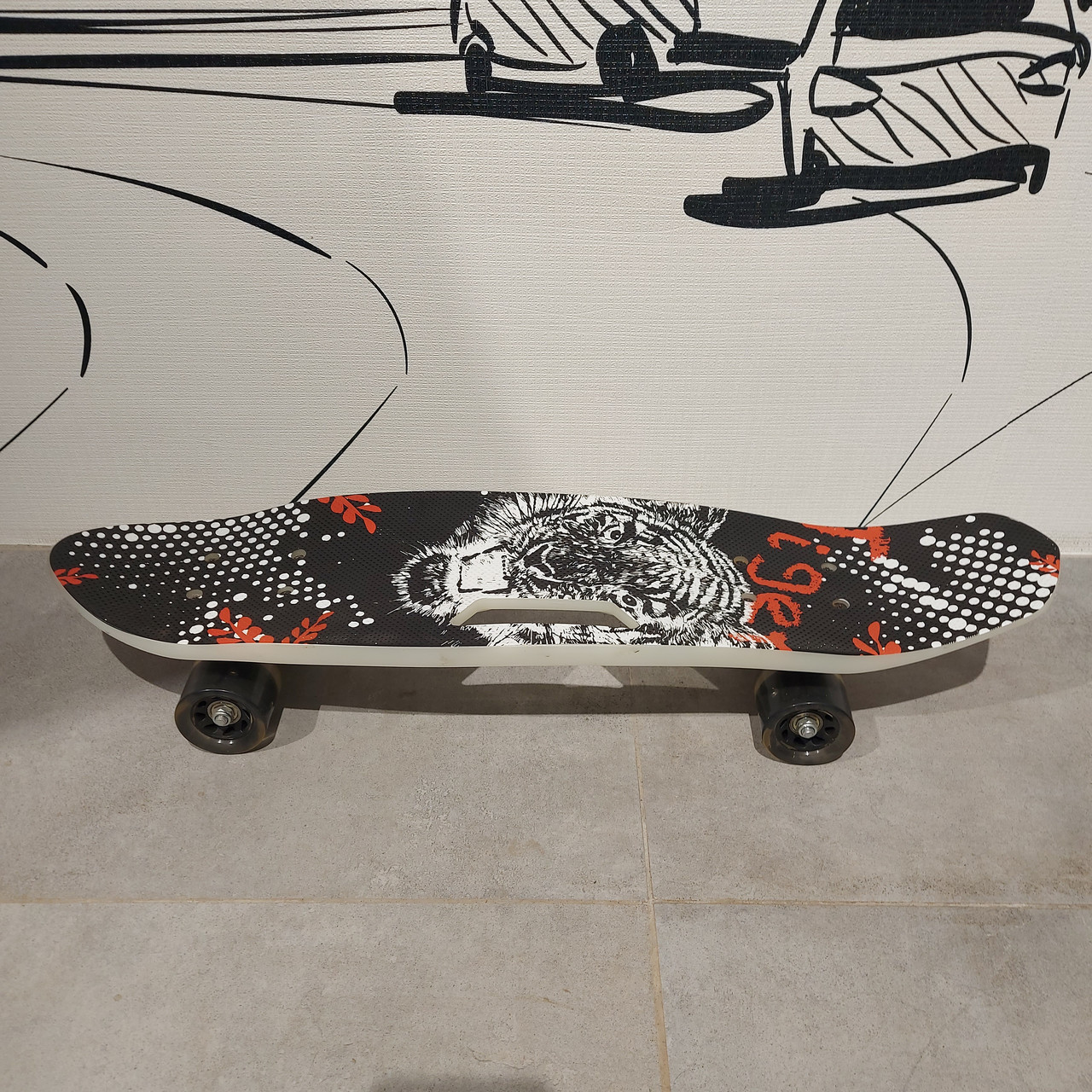 Большой Пенни борд с ручкой "Tiger" для подростков и взрослых. Pennybord. Penny Board. Пенниборд. - фото 4 - id-p107953229