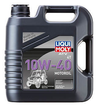 Полусинтетическое масло ATV 4T Motoroil 10W-40 4л - фото 1 - id-p107954330
