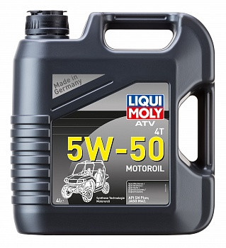 Полусинтетическое масло ATV 4T Motoroil 5W-50 4л - фото 1 - id-p107954426