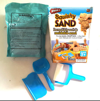 Кинетический живой песок для лепки Squishy Sand (Сквиши Сэнд) - фото 7 - id-p97754219