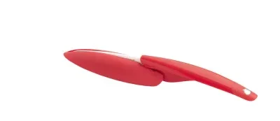 Нож Mastrad, керамическое лезвие 7.6 см, красная ручка - в прозрачной коробке F22110 - фото 1 - id-p107964604