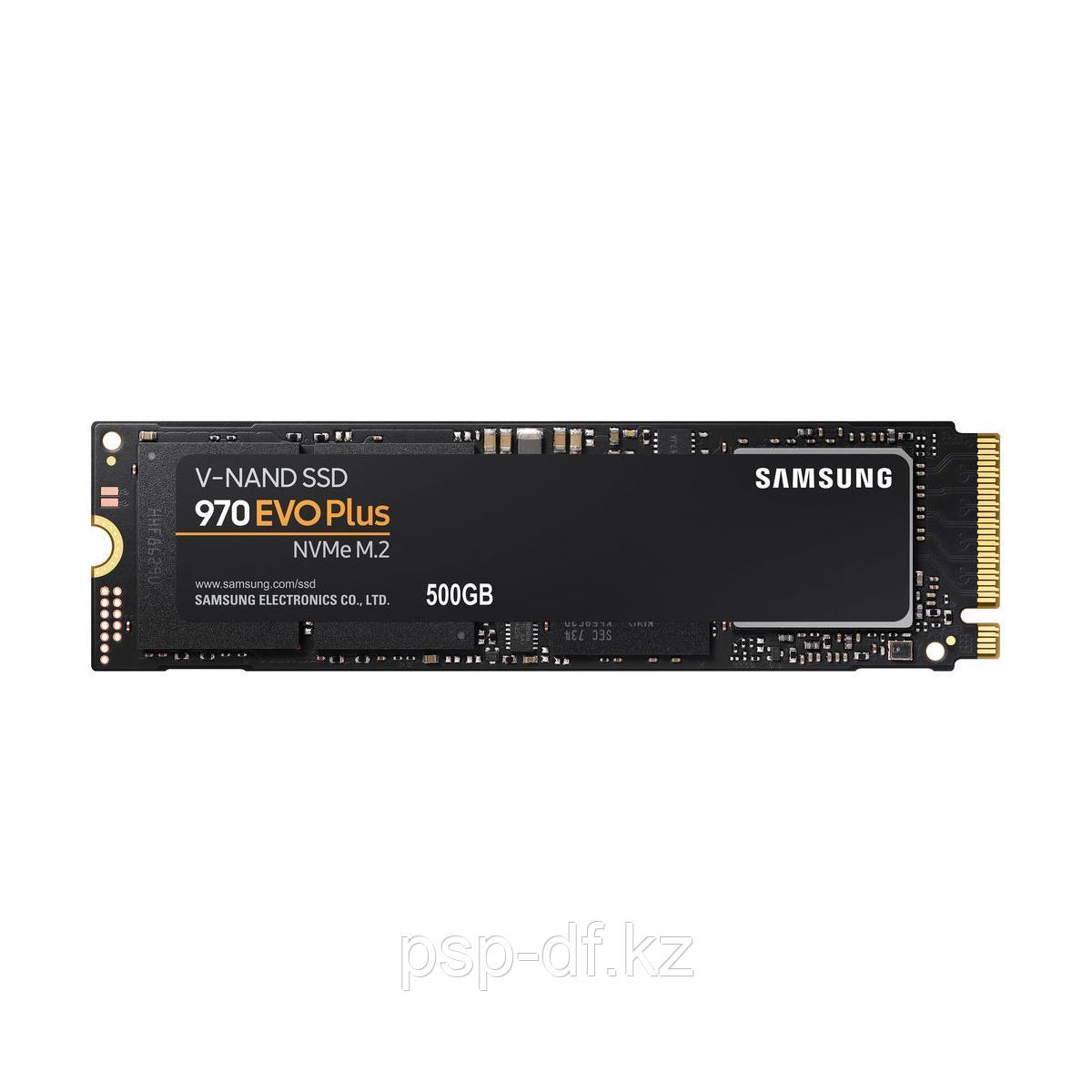 Внутренний жесткий диск Samsung 500GB 970 EVO Plus NVMe M.2 Internal SSD - фото 1 - id-p107975175