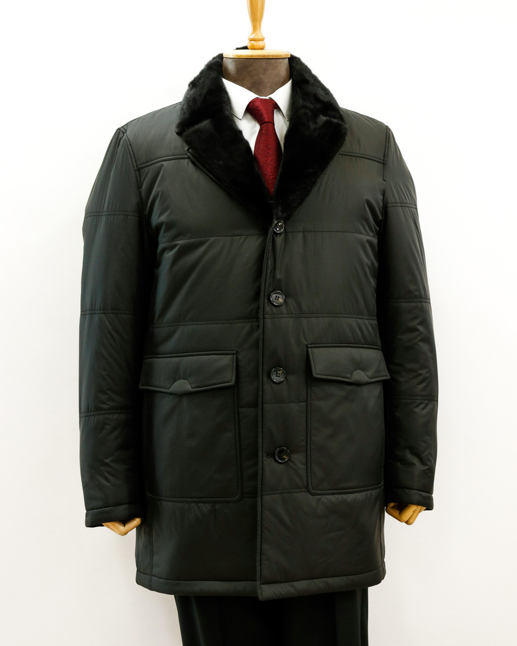 Мужская зимняя куртка «UM&H 57168906» черный, фото 1