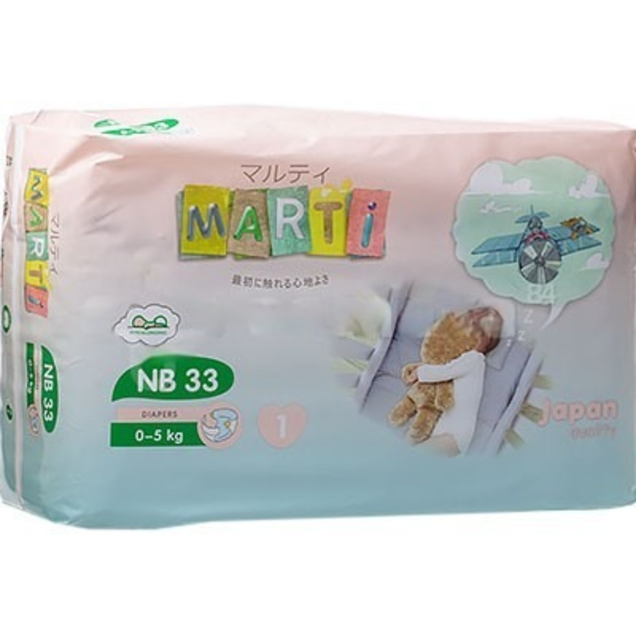 Подгузники Marti NB 33 (до 5 кг)