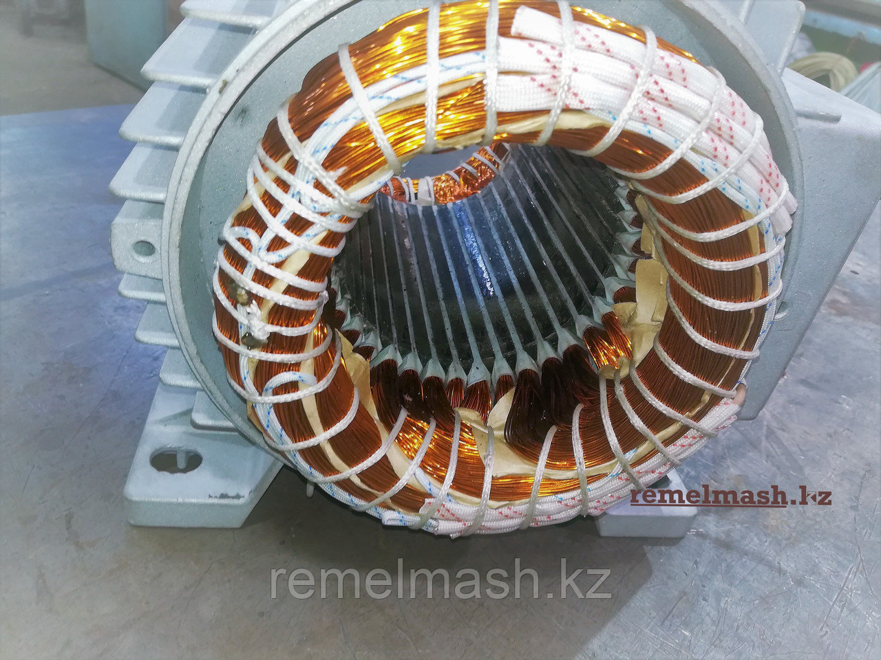 Перемотка/ремонт электродвигателя 45 кВт со всыпной обмоткой - фото 1 - id-p107740327