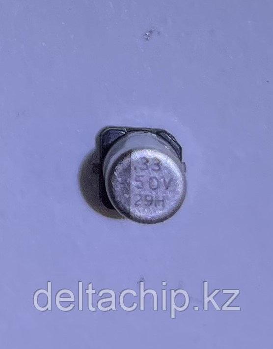 Конденсатор 0.33MF50V SMD 29H D3.96XL5.4mm 20%