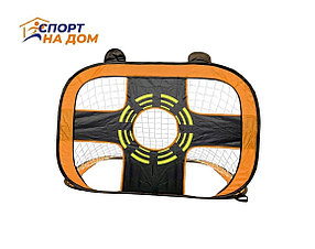 Футбольные ворота-рюкзак 2в1 "Точный удар" Orange