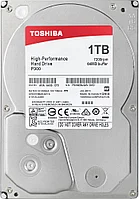 3.5" 1000GB Toshiba P300, SATA III, 6.0Gb/s, 64Mb, 7200rpm