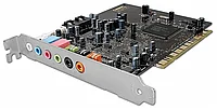 Звуковая карта Creative Audigy2 Value, 6.1ch, 24 бит, 192 кГц, 106дБ, DolbyDigital EX, PCI, (SB0400)