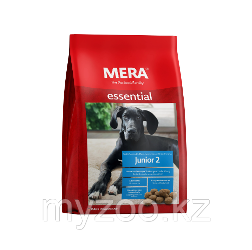 Mera Essential JUNIOR 2 для щенков крупных пород от 6 до 12 месяцев с птицей, 1кг - фото 1 - id-p107977699