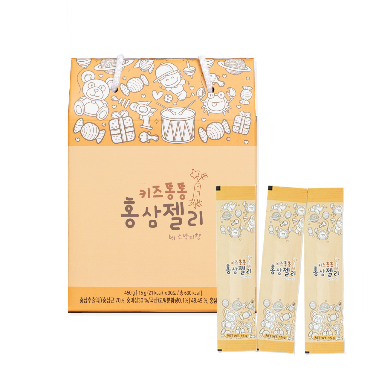 Красный Женьшень в стик-желе для детей от Haein Co.,Ltd (Южная Корея)