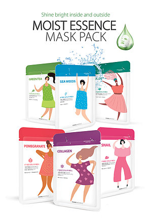 Коллагеновые, увлажняющие и питательные маски для лица, Mediface, фото 2