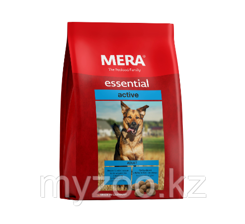 Mera Essential ACTIVE для собак с высоким уровнем активности с птицей, 12.5кг