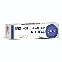 Крем Третиноин (Третихел), Tretinoin (tretiheal) cream 0,05%, Healing Pharma, 20 гр