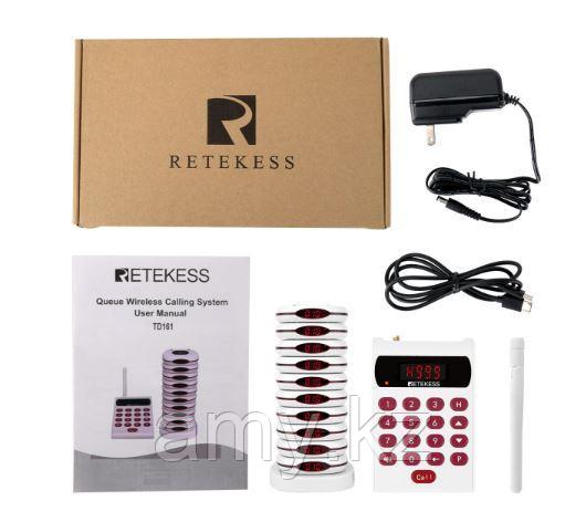 RETEKESS TD161 беспроводной приёмник еды - фото 5 - id-p107979478