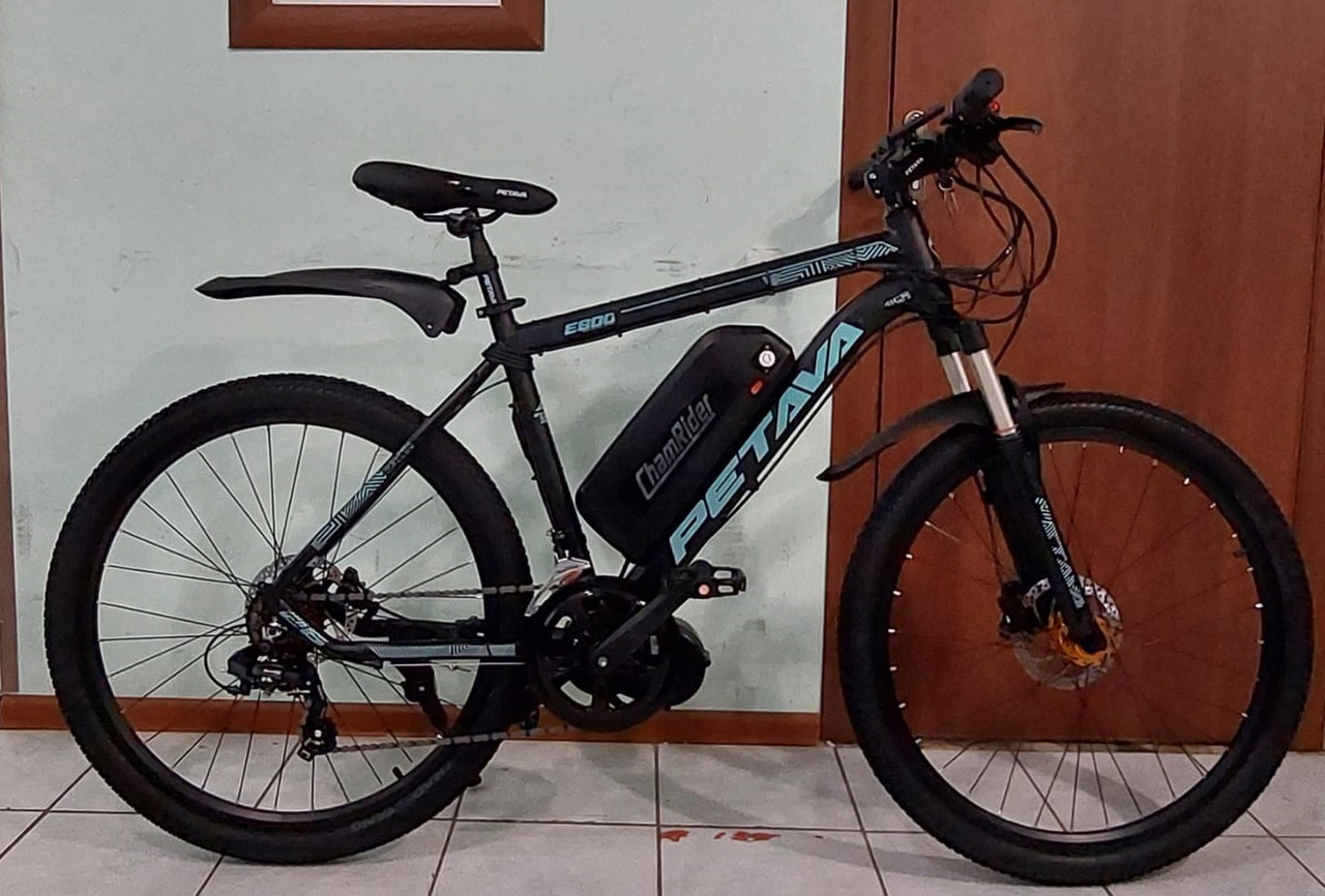 Электровелосипед Bafang 48v 750w (max 1350w) кареточный, аккум. Li-ion 48v 25A/H . Кол. 26". Гидравлика.