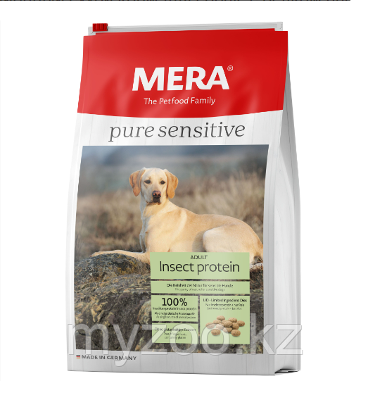 Mera Pure Sensitive ADULT INSECT PROTEIN для собак склонных к аллергиям с белком из насекомых, 4кг - фото 1 - id-p107983373