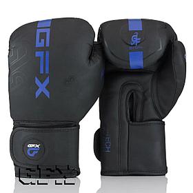 Перчатки для бокса Ringside GFX-4A черный синий 8OZ, 10OZ, 12OZ, 14OZ