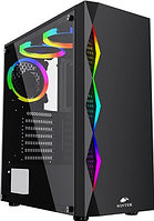 Корпус Wintek Skyline G46 TG, ATX/Micro ATX, USB 1*3.0/2*2.0, HD-Audio+Mic, 0,5 mm, RGB strip, 1*12cm RGB fan,