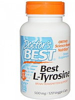 Doctor's Best L-Tyrosine 500 мг 120 капсул