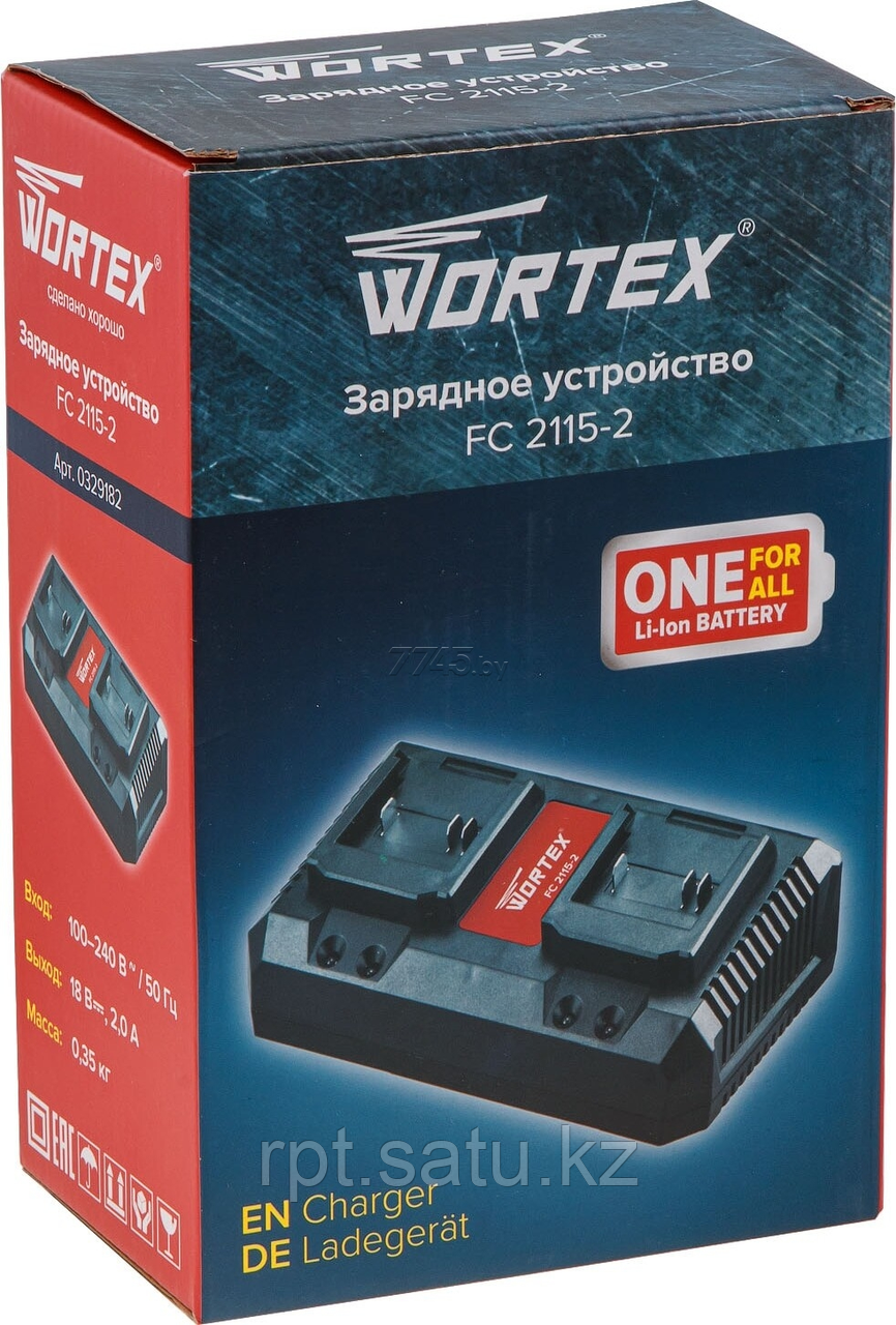 Зарядное устройство Wortex ALL1 (18В), FC 2115-2 - фото 4 - id-p107983706