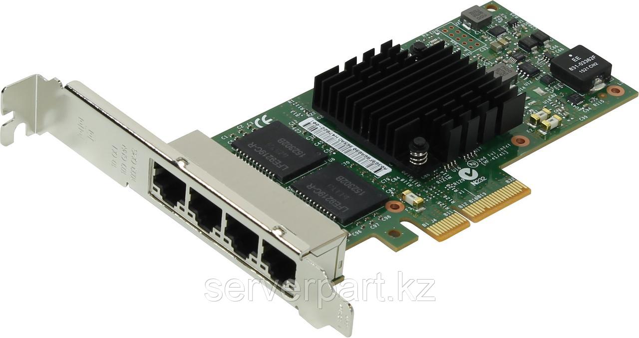 Сетевая карта Intel I350-T4, 4x1GbE RJ-45, PCI-E x4, iSCSI, NFS, VMDq - фото 1 - id-p107983698