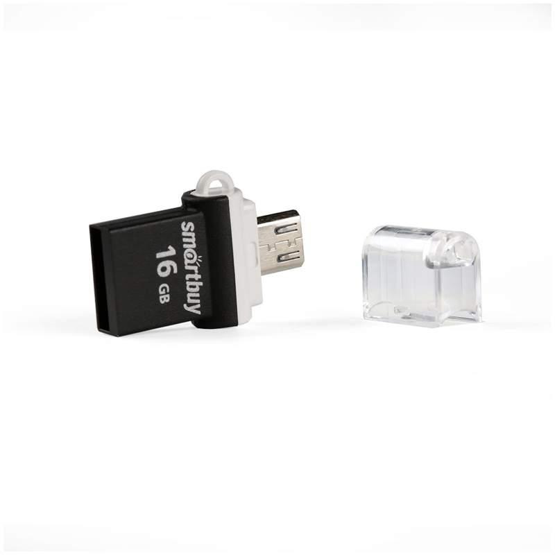 USB Flash Drive 16Gb Smartbuy COMBO OTG microUSB/USB