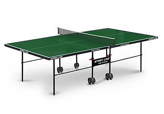 Теннисный стол Start line Game Outdoor (всепогодный) с сеткой Зелёный