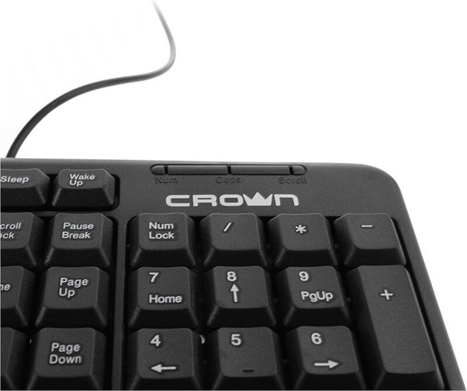 Клавиатура CMK-02 USB (Crown) - фото 2 - id-p107926731