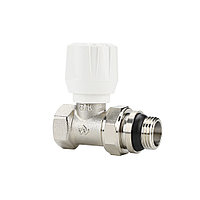 Радиаторный клапан (вентиль) ручной регулировки Varmega VM10113, 3/4" ВР-НР, прямой, с самоуплотняющимся полус
