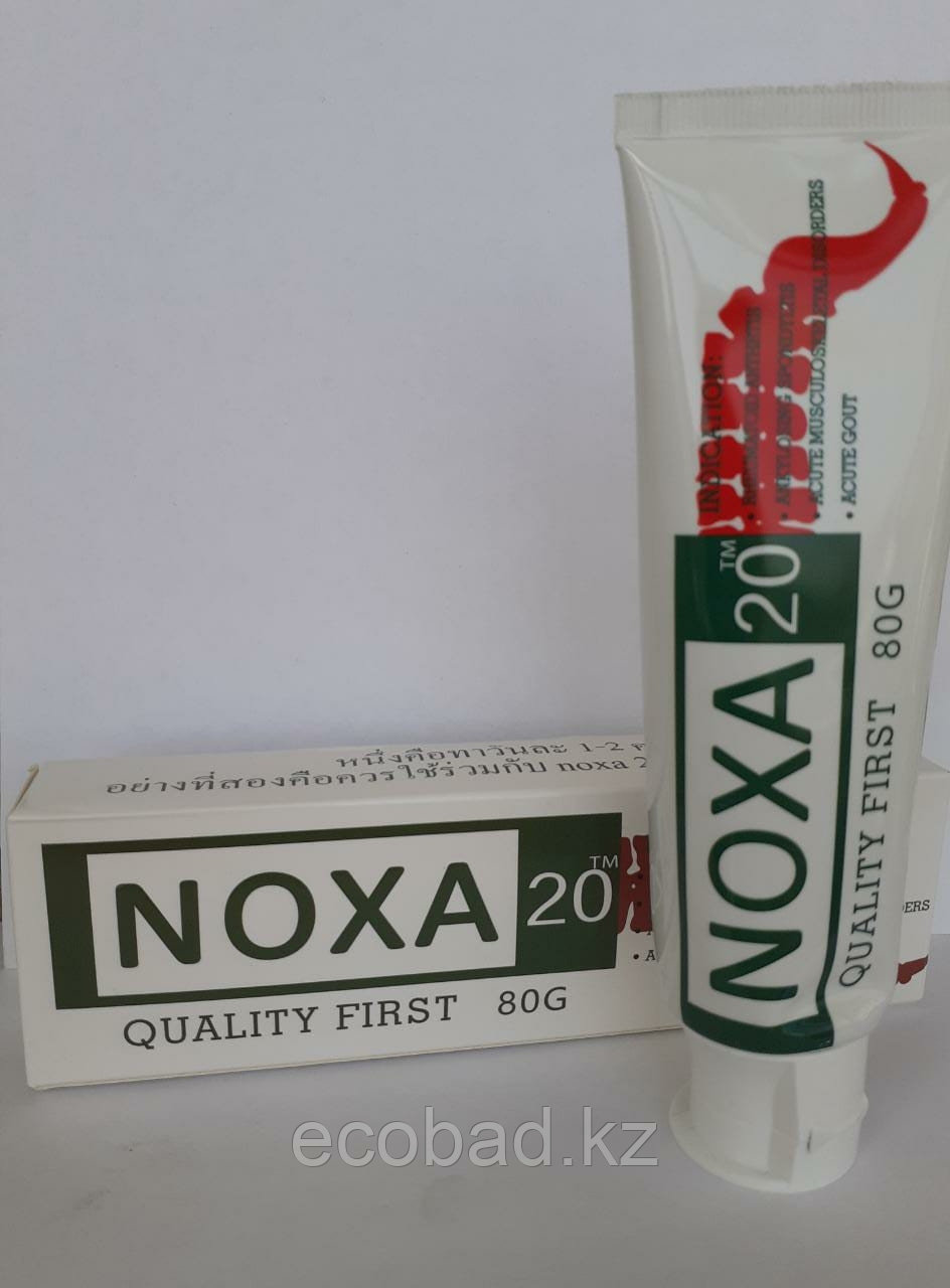 Мазь Noxa 20 от болей в мышцах и суставах 80 г - фото 1 - id-p107995258
